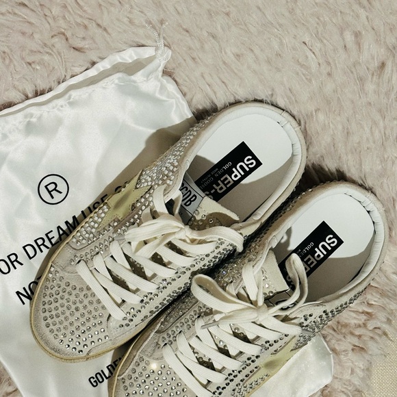 Golden Goose Women's Crystal-Embellished Sneakers - Picture 4 of 4